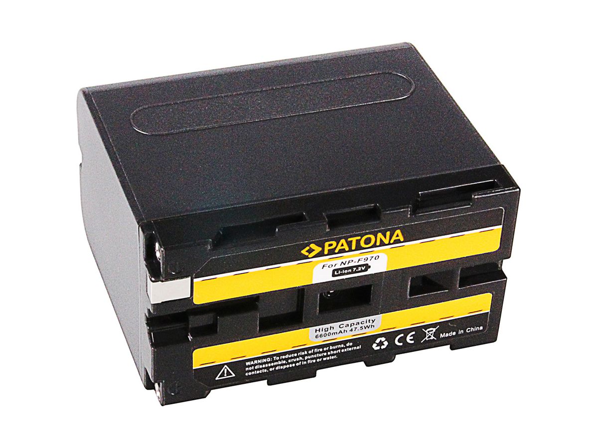 Patona NP-F970 Set Chargeur + 2 Batterie