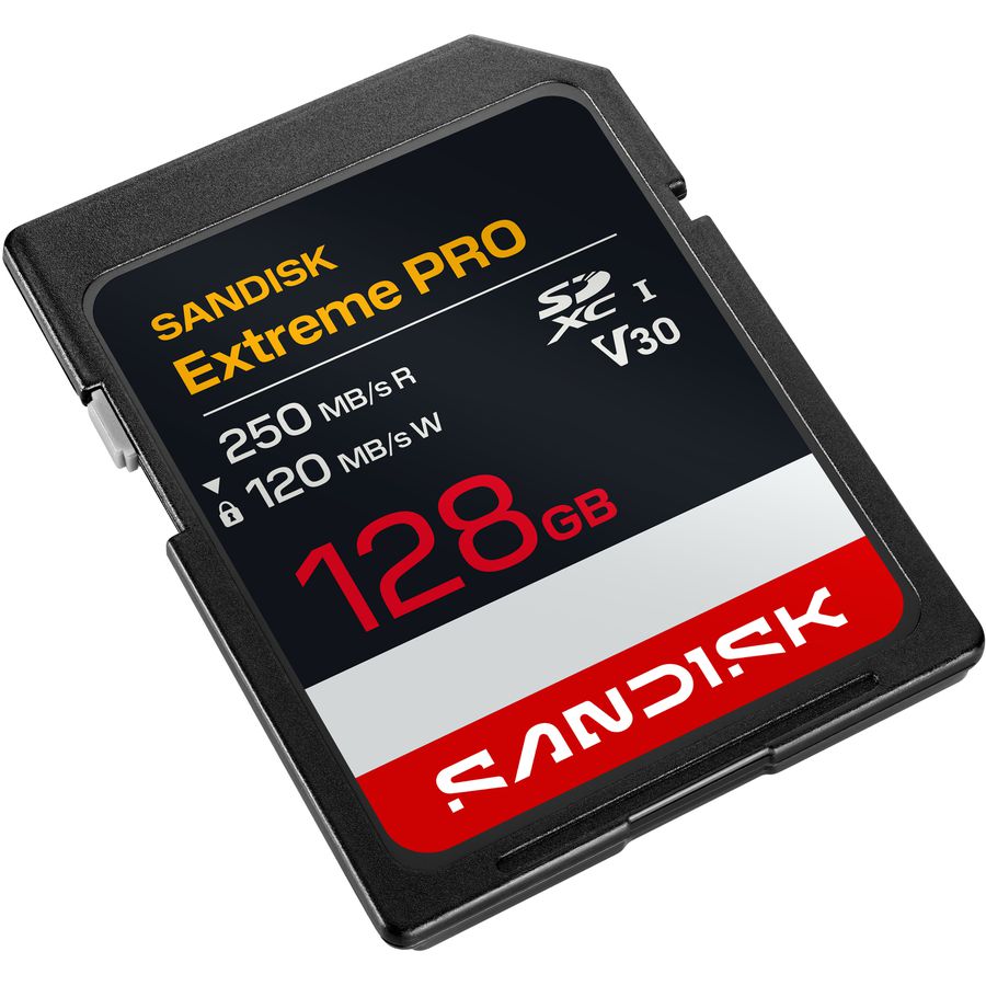 SANDISK Extreme PRO 250MB/s SDXC 128GB