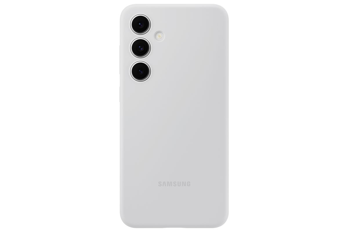 Samsung S24 FE Silicone Case Gray