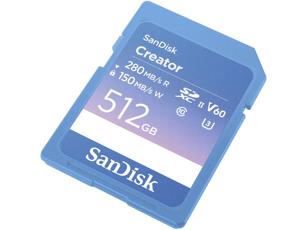 SanDisk Creator 280MB/s SDXC 512GB