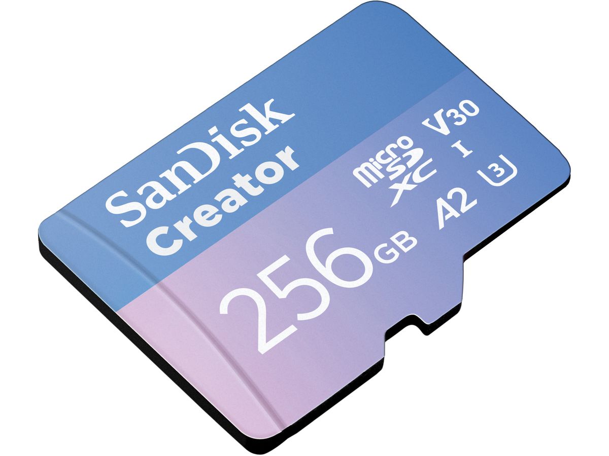 SanDisk Creator 190MB/s microSDXC 256GB