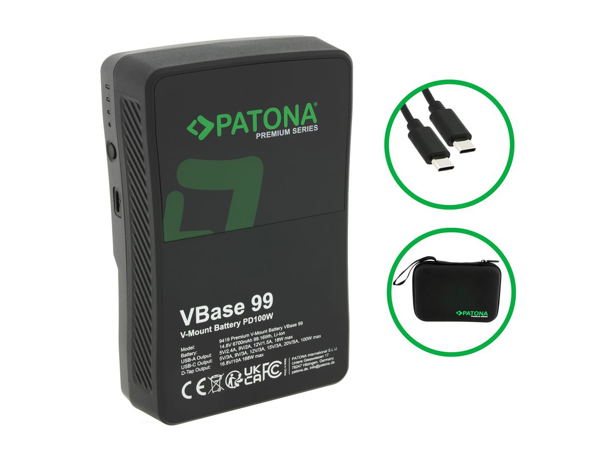 Patona Premium Batterie Sony BP-190WS