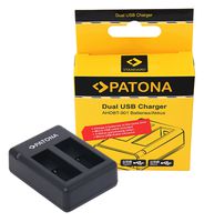 Patona Chargeur Dual USB Gopro Hero 10