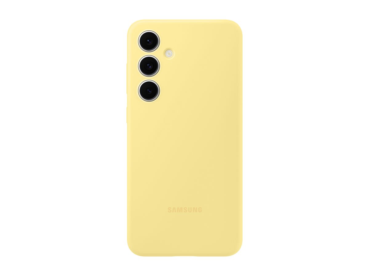 Samsung S24 FE Silicone Case Yellow