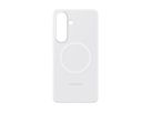 Samsung S26+ Silicone Magnet Case White