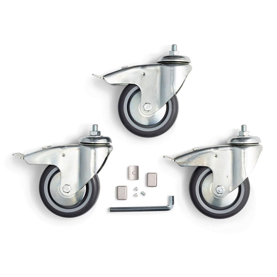 Manfrotto Wheel Set 100mm M10 w/Brakes