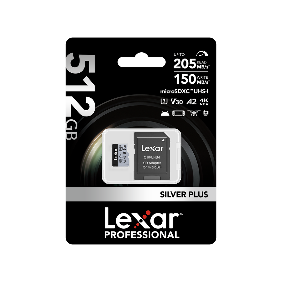 Lexar micro SDXC Silver Plus 512GB