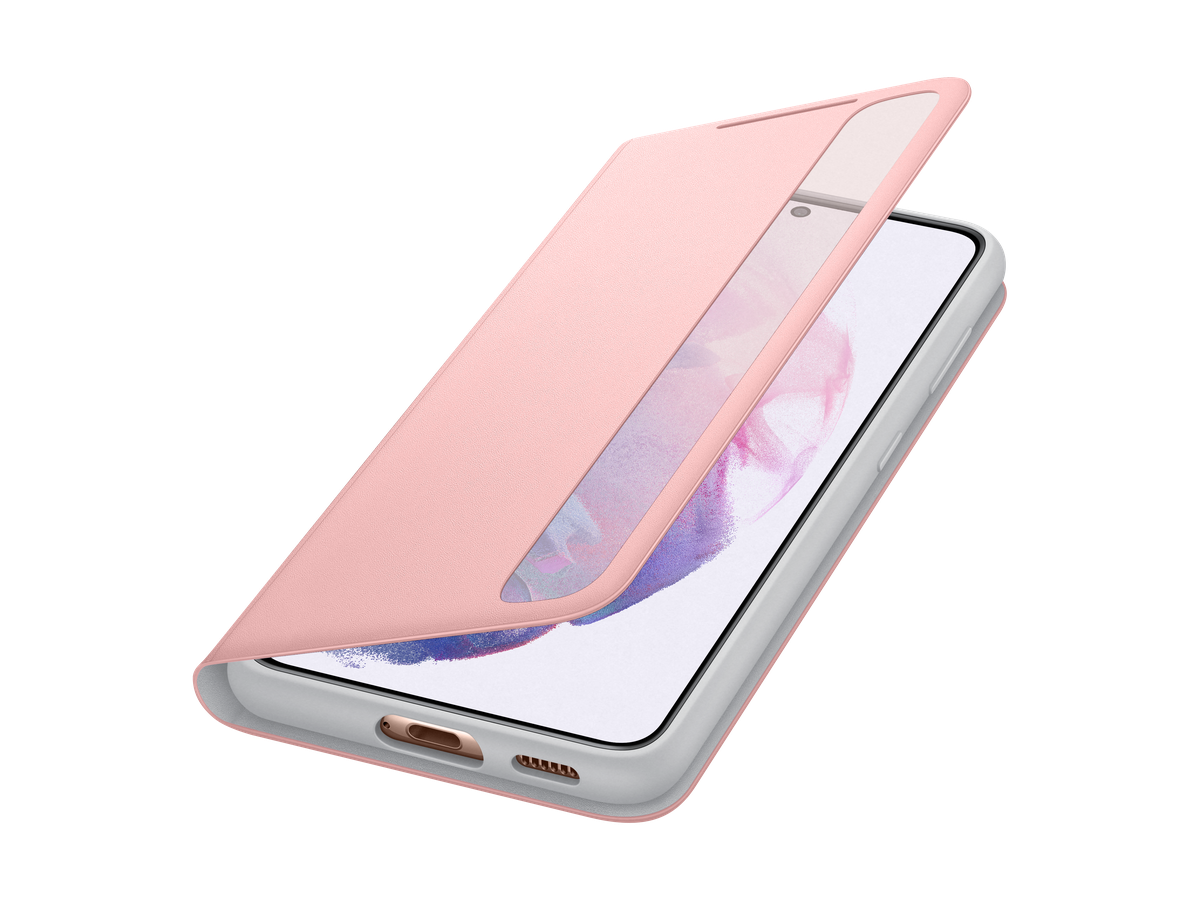 Samsung Galaxy S21 Clear View Cover pink