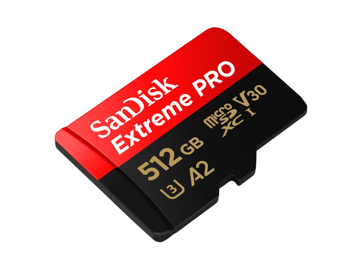 SanDisk ExtremePro 200MB/s microSD 512GB