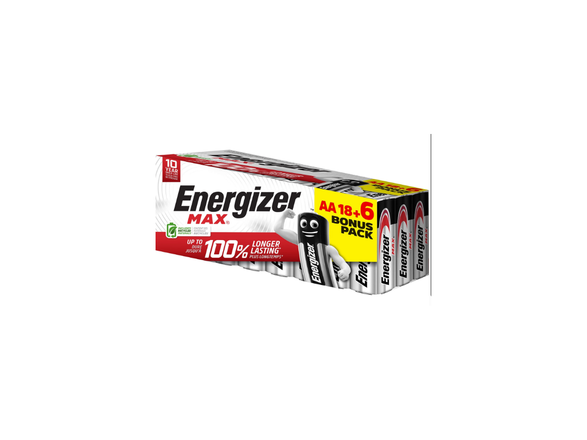 Energizer Max Promo Mignon AA 18+6