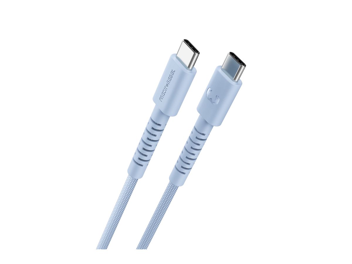 Fresh 'n Rebel USB-C to USB-C Vivid Blue