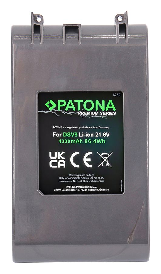 Patona Premium Batterie Dyson V8 SV10