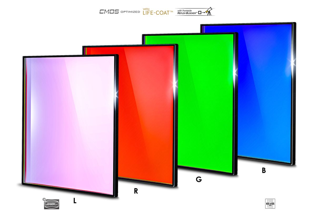 Baader LRGB 65x65mm Filtersatz