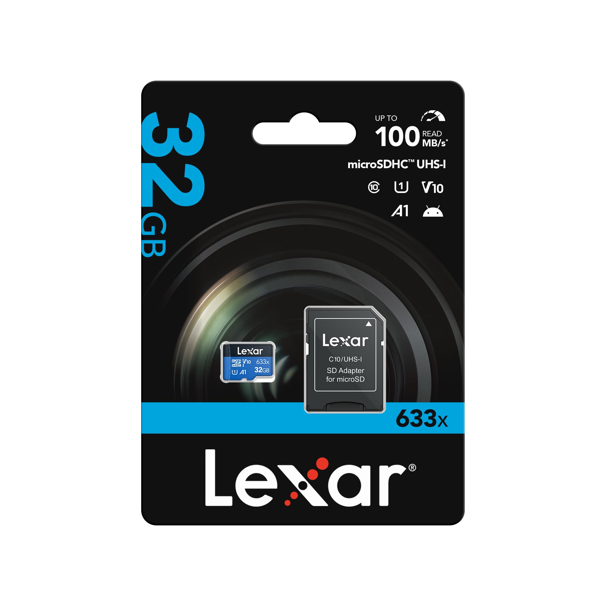 Lexar micro SDHC 100MB/s 32GB Blue m.A