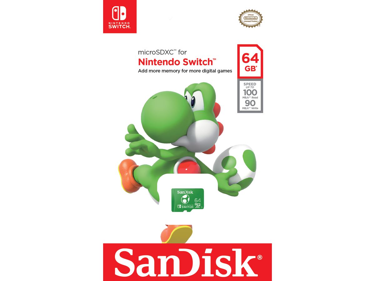 SanDisk microSDXC Nintendo Switch 64GB