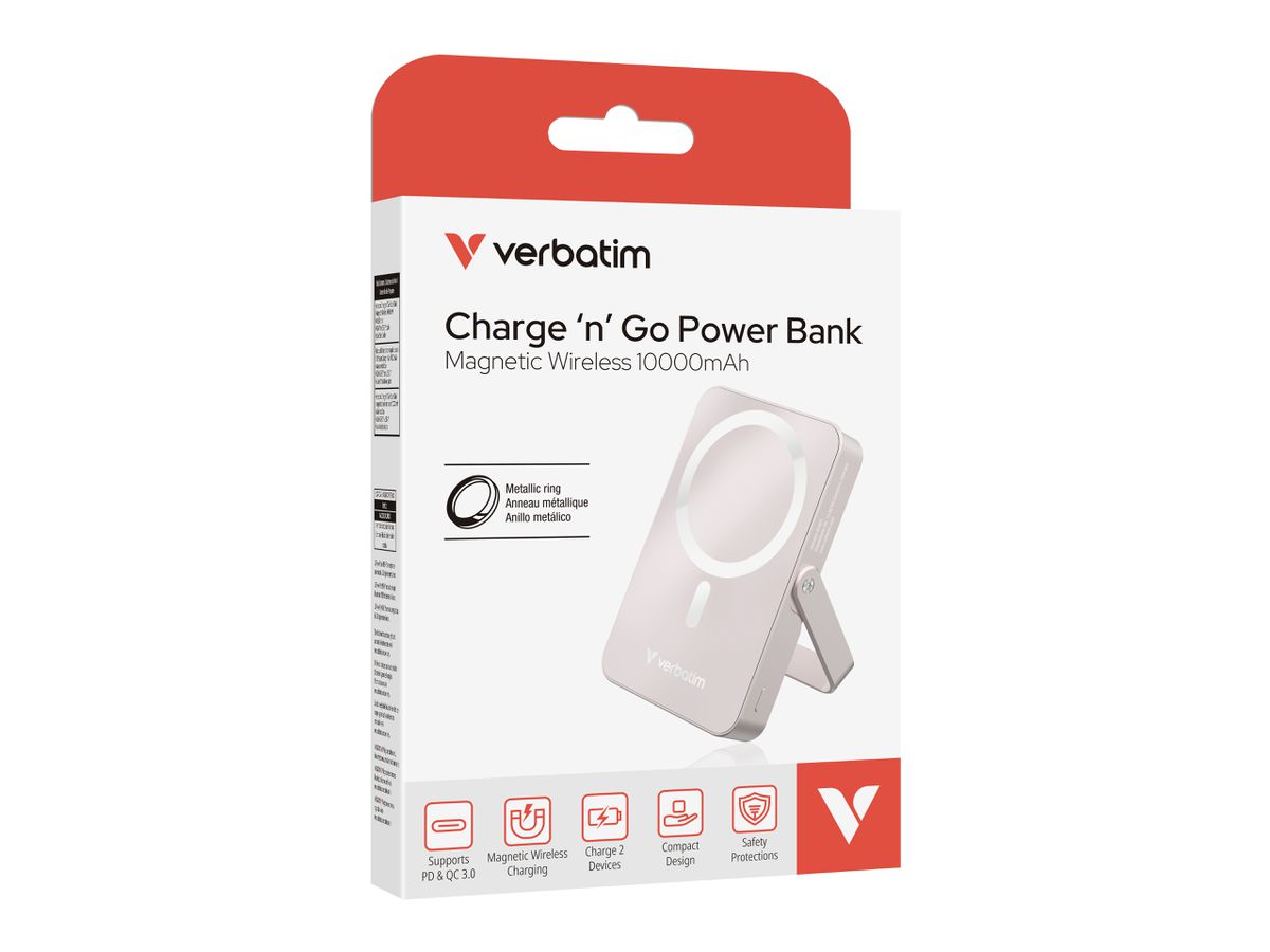 Verbatim Powerbank 10000 mAh Pink