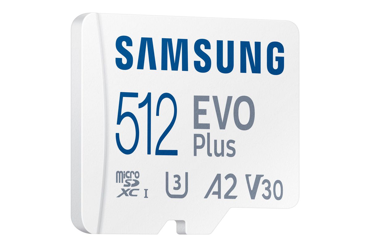 Samsung Evo+ microSDXC 512GB 160MB/s V30