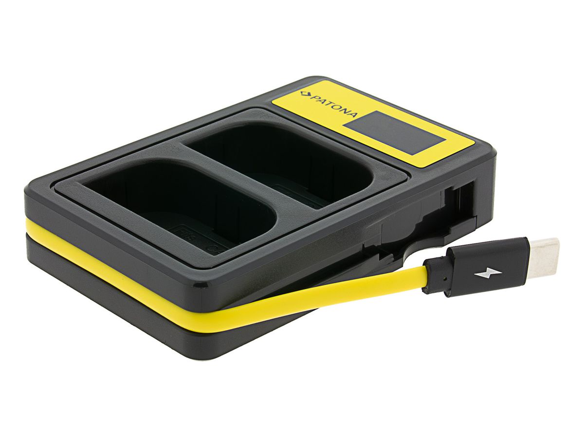 Patona Smart Dual Ladegerät Canon LP-E6