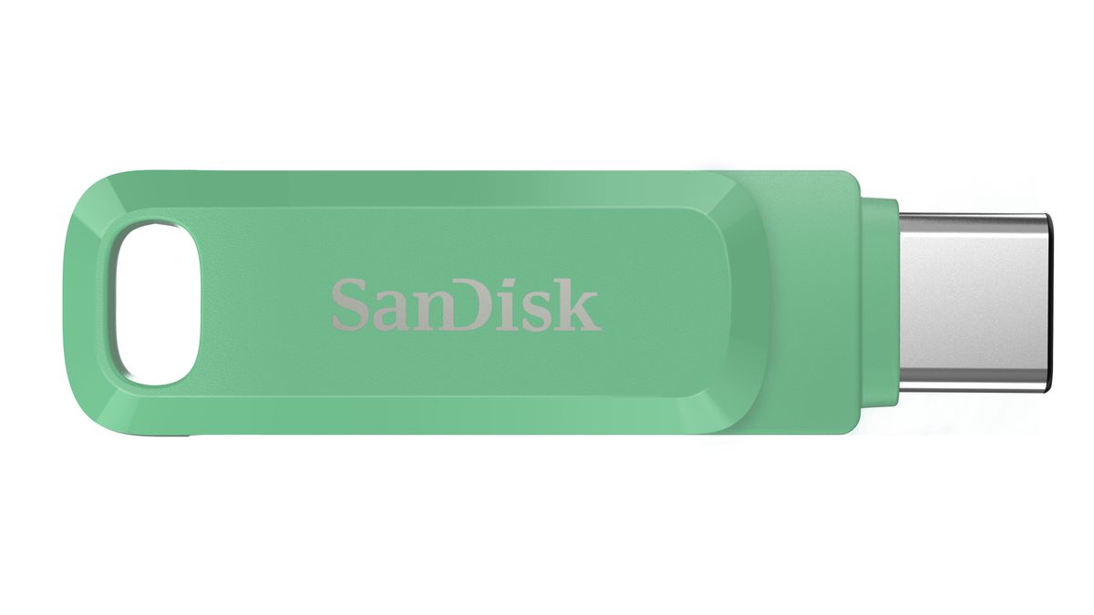 SanDisk Ultra USB DualDriveGo 64 GB grün