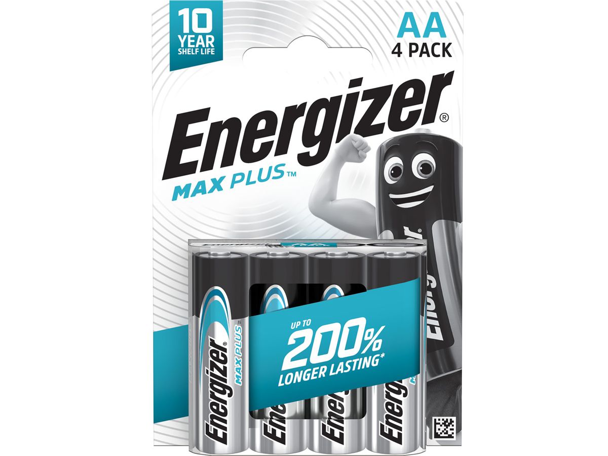 Energizer Max Plus Mignon AA 4 Stück