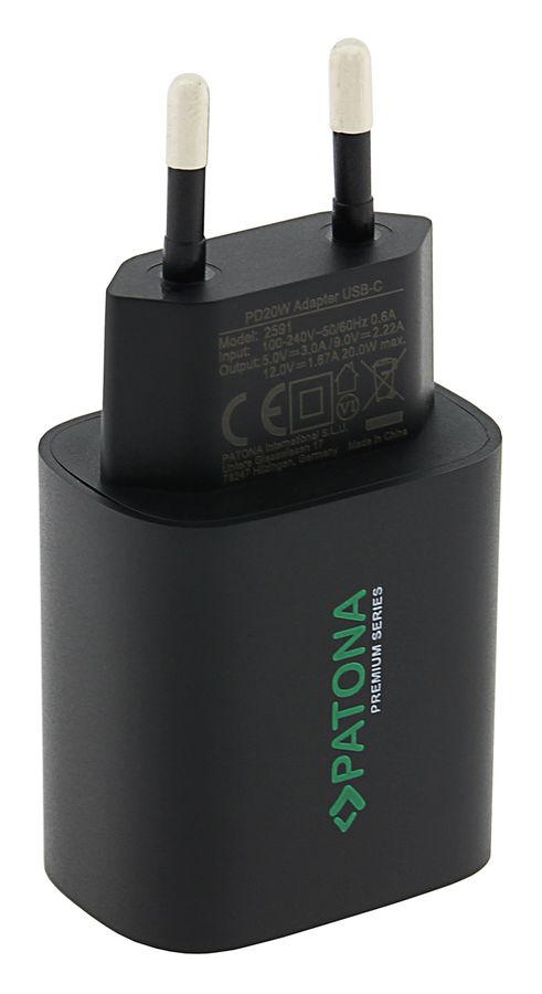 Patona PD 20W USB-C Fast Charger Bundle
