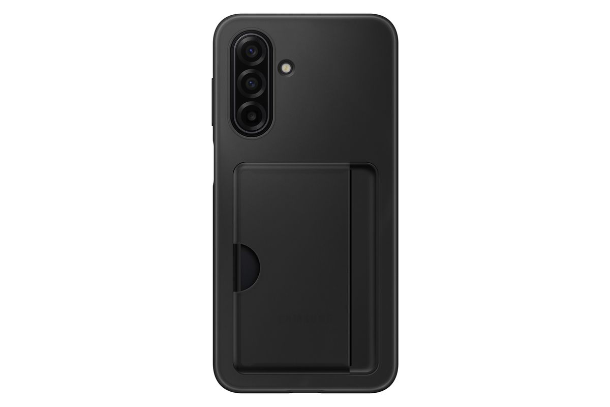 Samsung A17 Card Slot Case Black