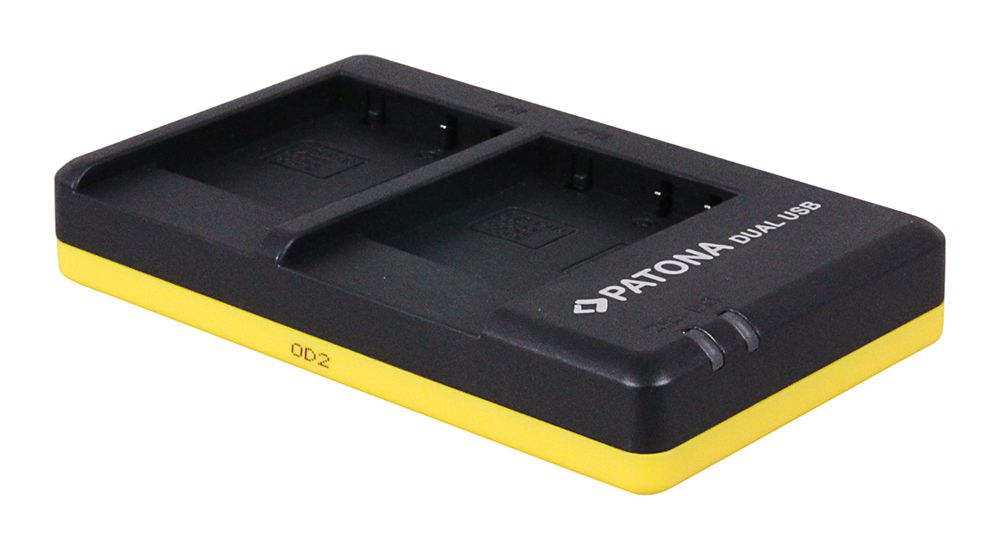 Patona Chargeur Dual USB Panaso. BCG10E