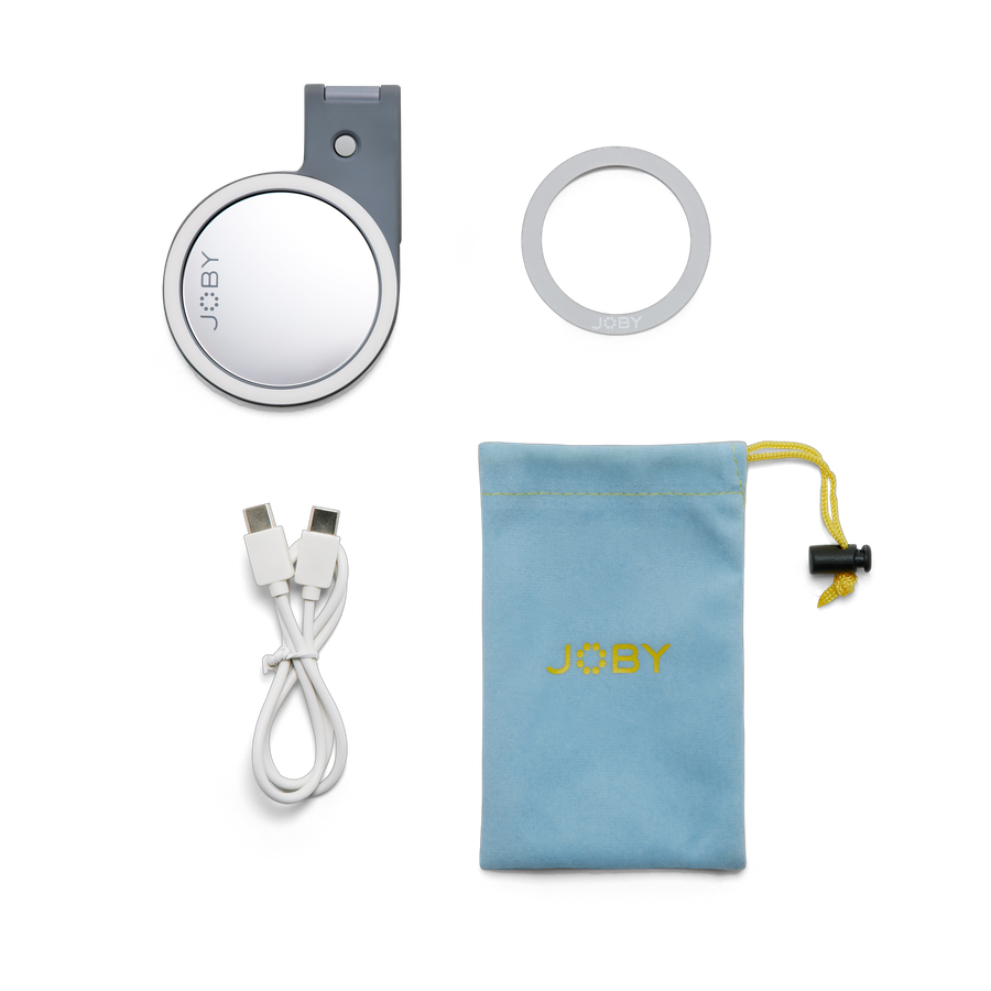 Joby Beamo Ring Light MagSafe Gray