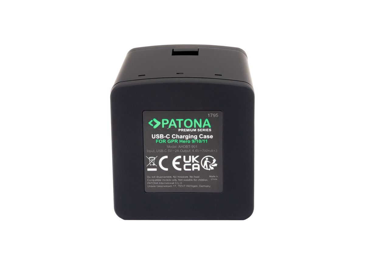 Patona 3-fach Ladebox GoPro Hero 11