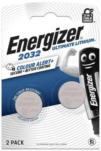 Energizer CR 2032 Ultimate Lithium 2 St.