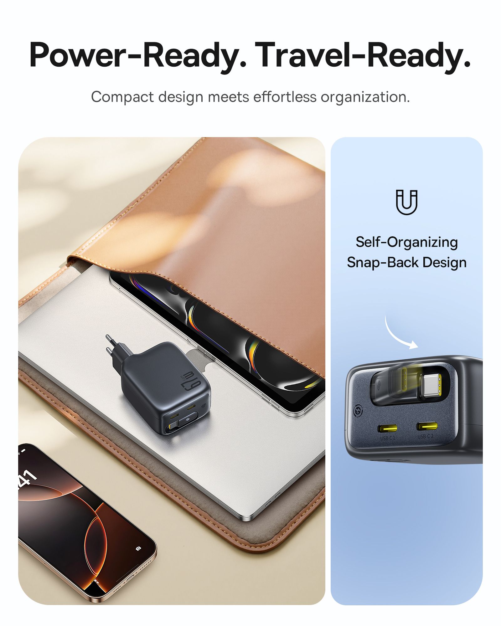 Baseus EnerCore Fastcharg.67W Retr.Cab.