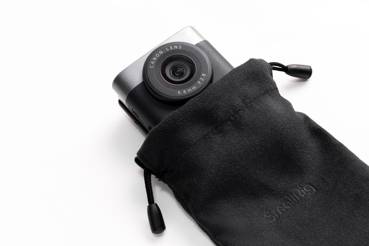 Canon Powershot V10 Vlogg-Kit Silber