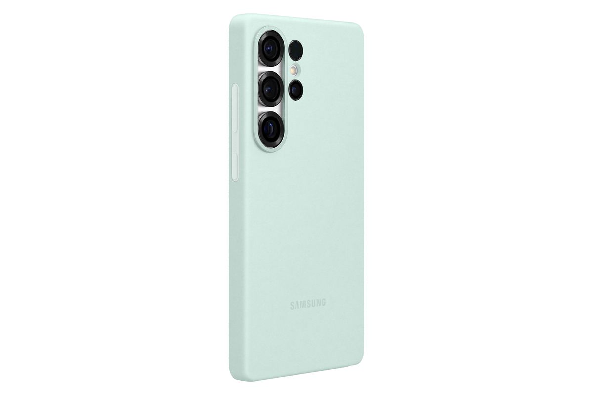Samsung S25 Ultra Silicone Case Mint