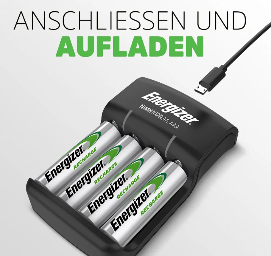 Energizer Ladegerät 4 AA 1300mAh 1 Stk