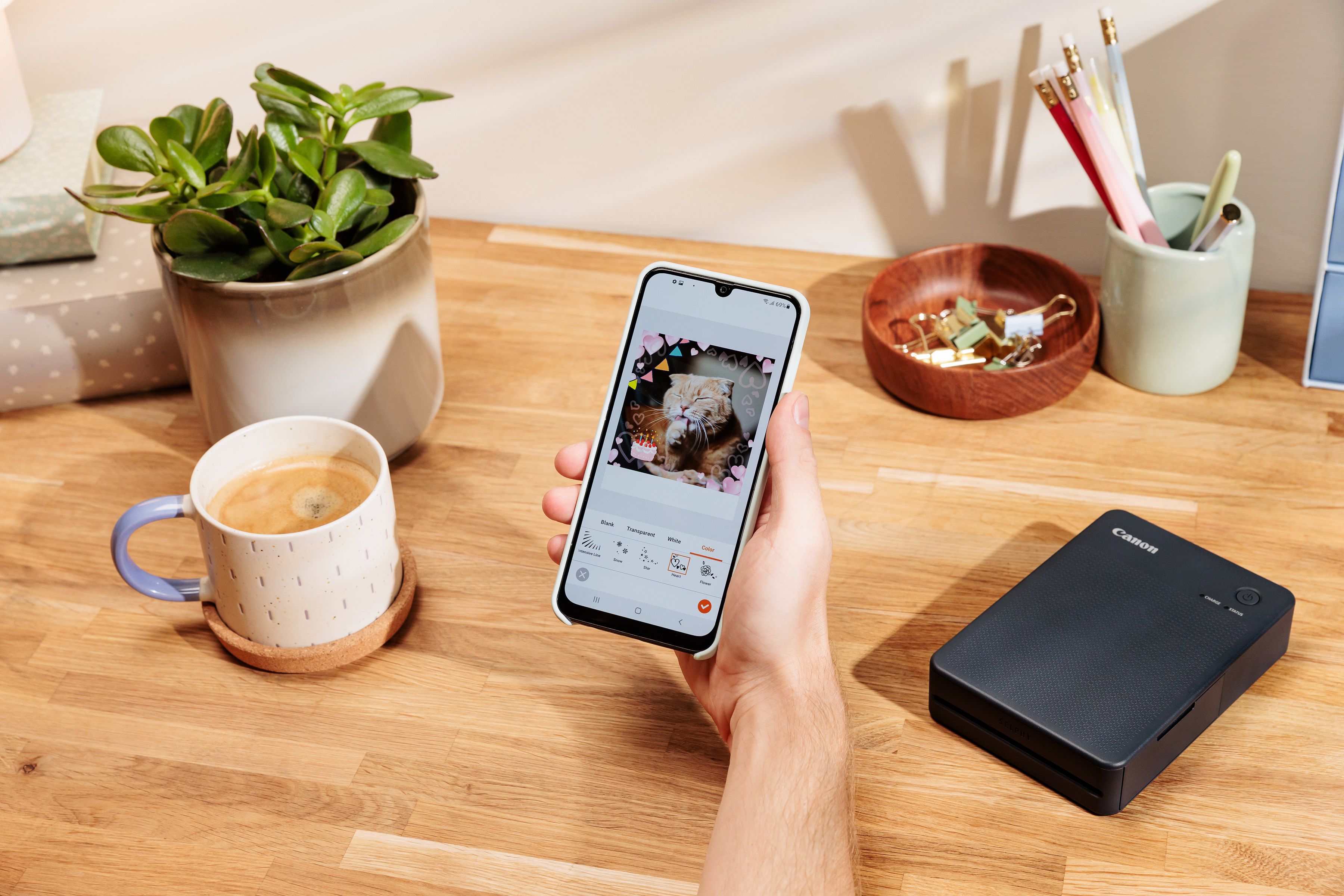 Canon SELPHY QX20 dark grey