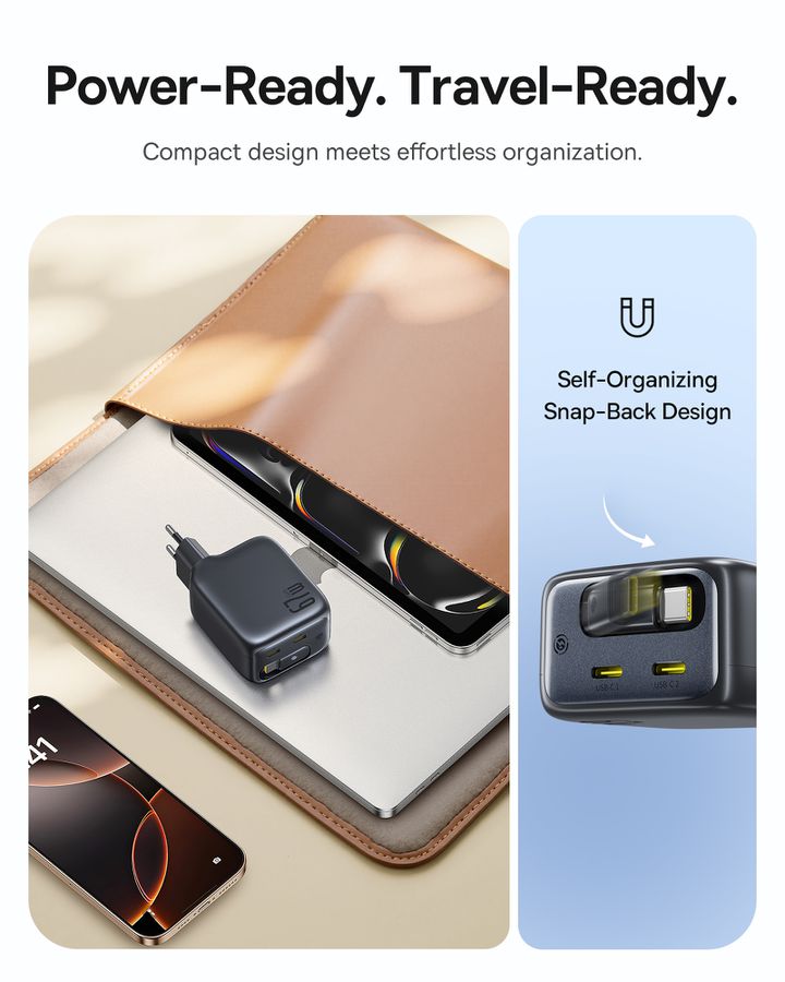 Baseus EnerCore Fastcharg.67W Retr.Cab.