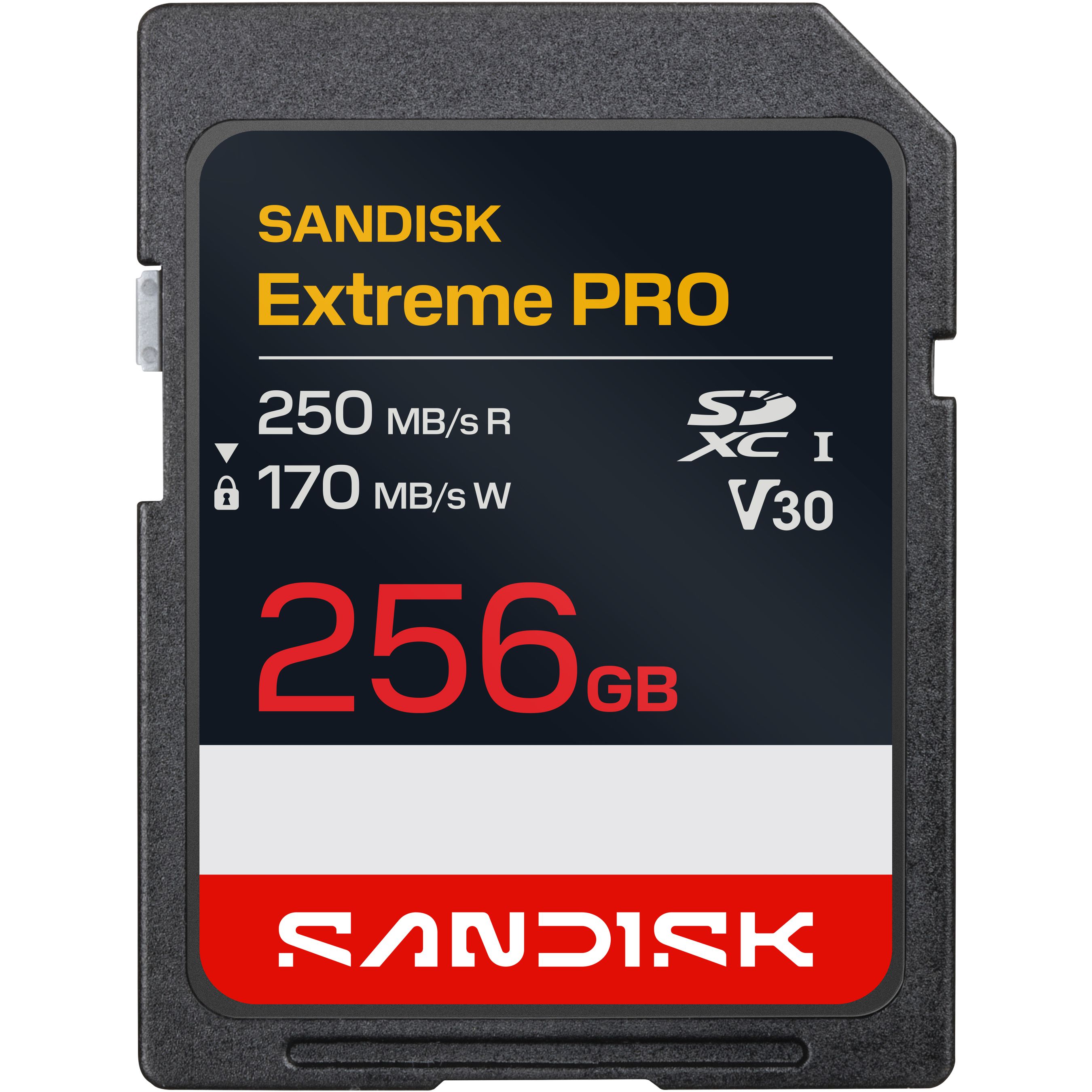 SANDISK Extreme PRO 250MB/s SDXC 256GB