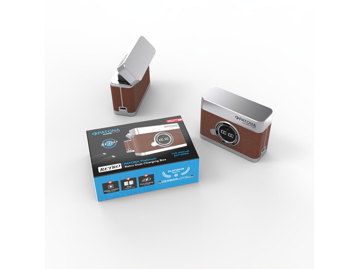 Patona Retro Dual Charging  Fuji NP-W126