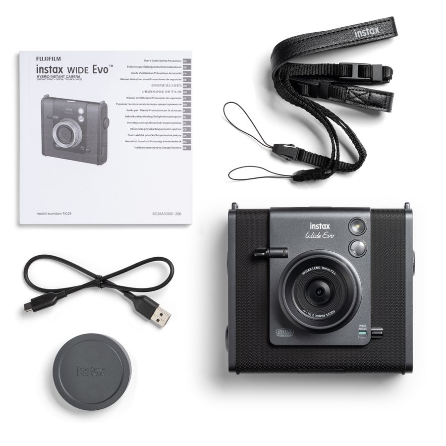 Fujifilm Instax Wide Evo Black