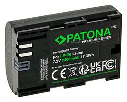 Patona Premium Batterie Canon LP-E6