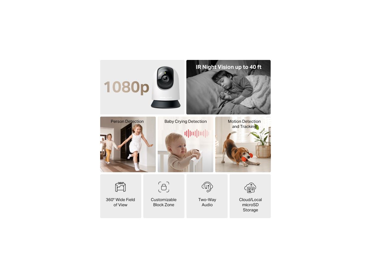 Mercusys Home Security Wi-Fi Camera