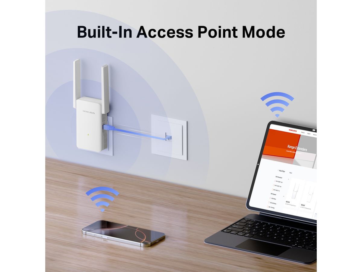 Mercusys AX3000 Wi-Fi Range Extender