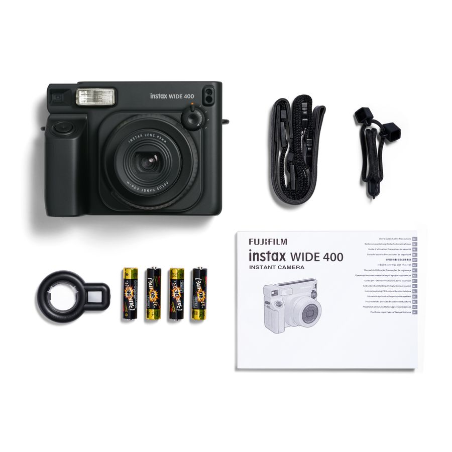 Fujifilm Instax Wide 400 Jet Black