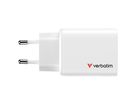 Verbatim GaN 3 Port Charger 65W White