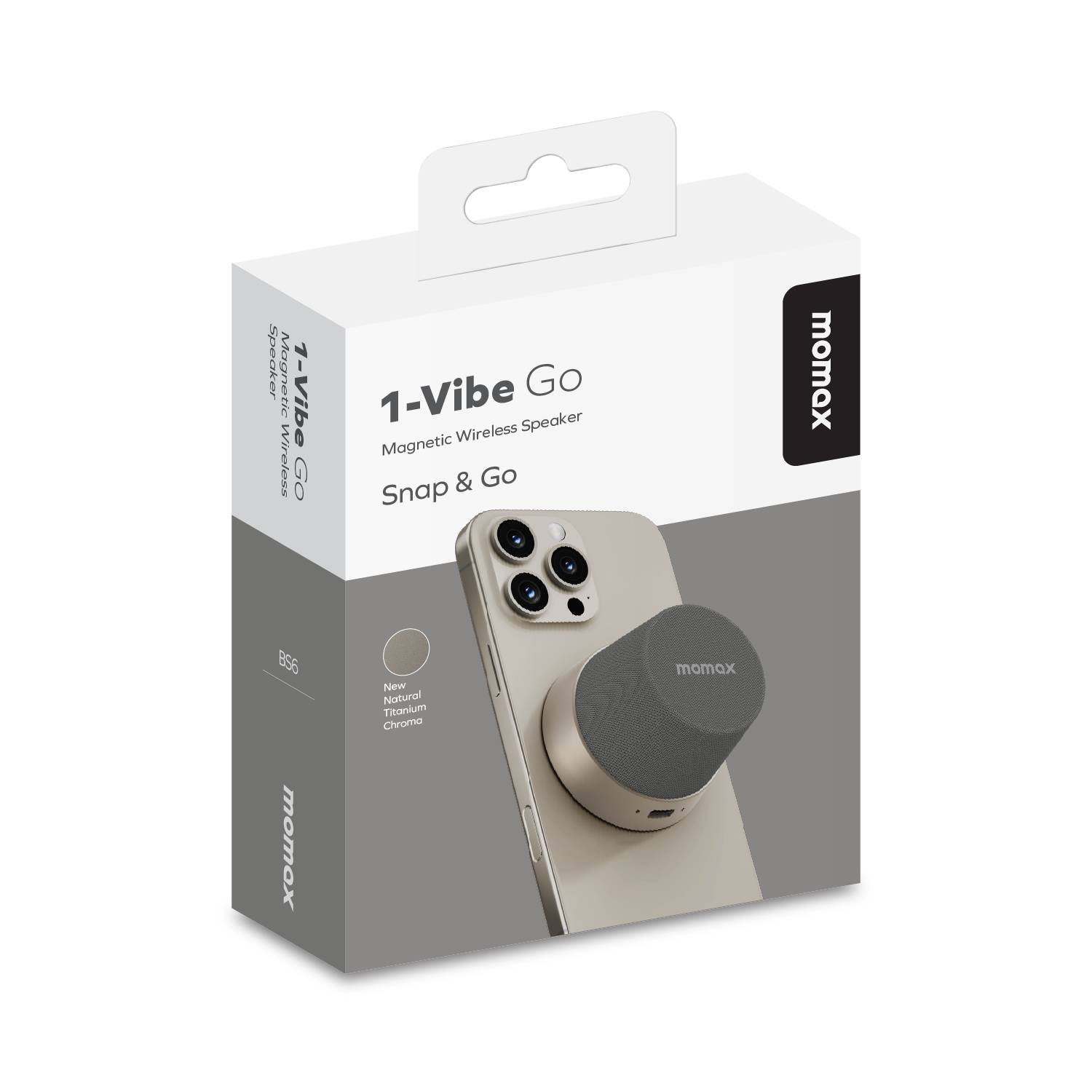 Momax 1 Vibe Go Magnetic Speaker 5 Watt