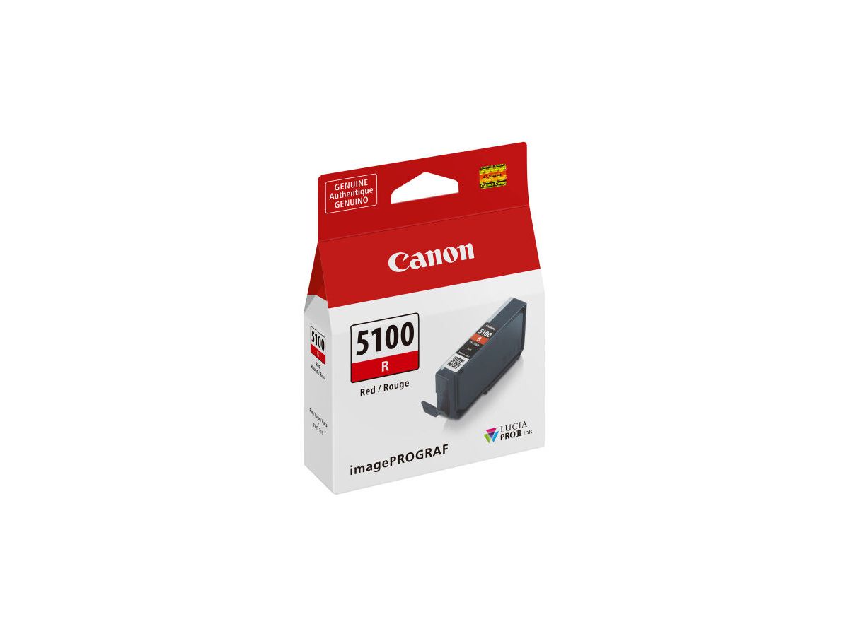 Canon PFI-5100R Red