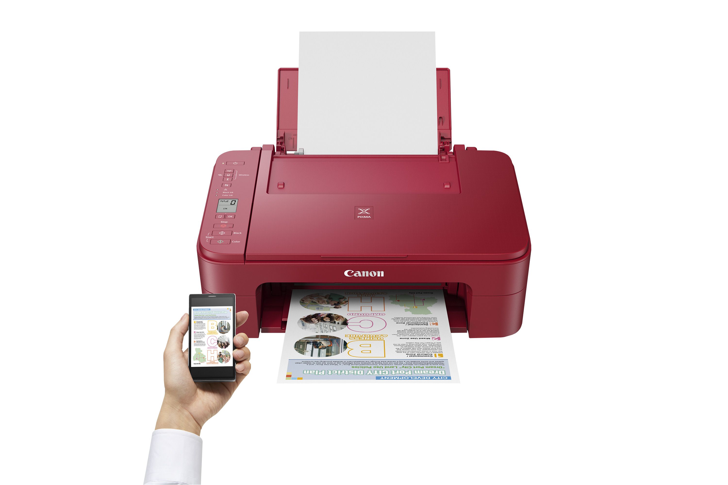 Canon PIXMA engelberger ag - Red TS3352