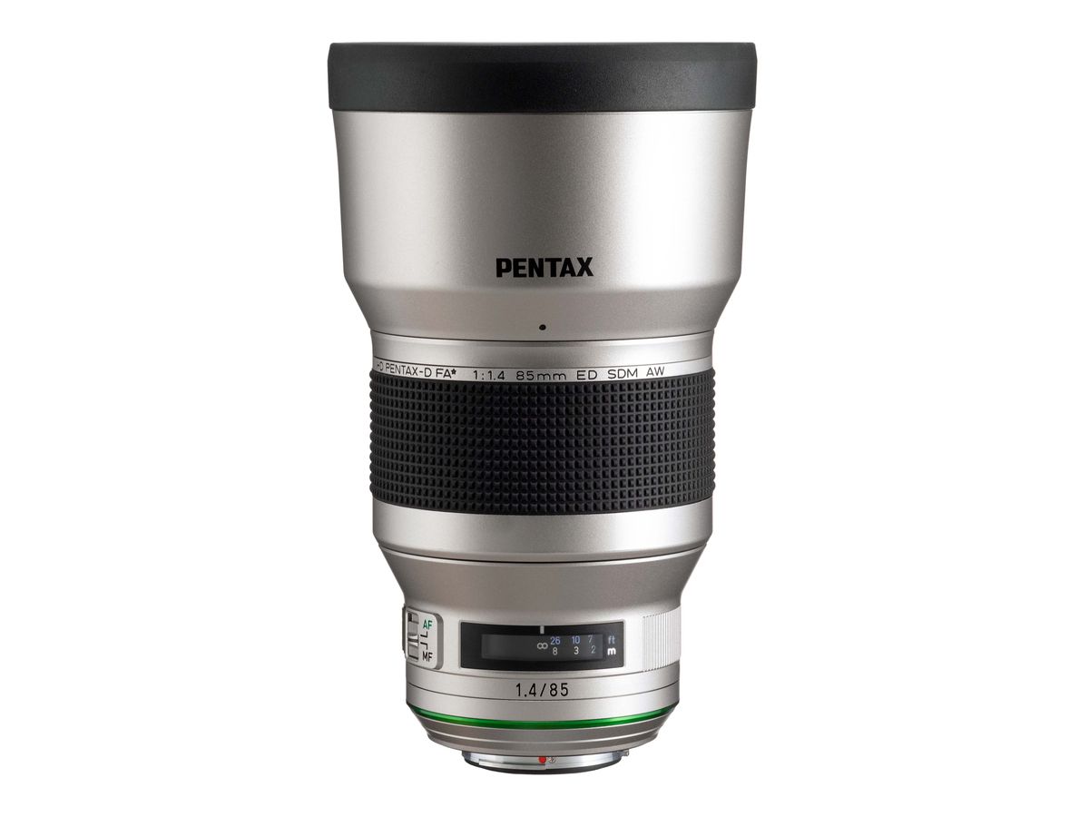 Pentax HD D-FA* 85mm/1.4 SDM AW silver
