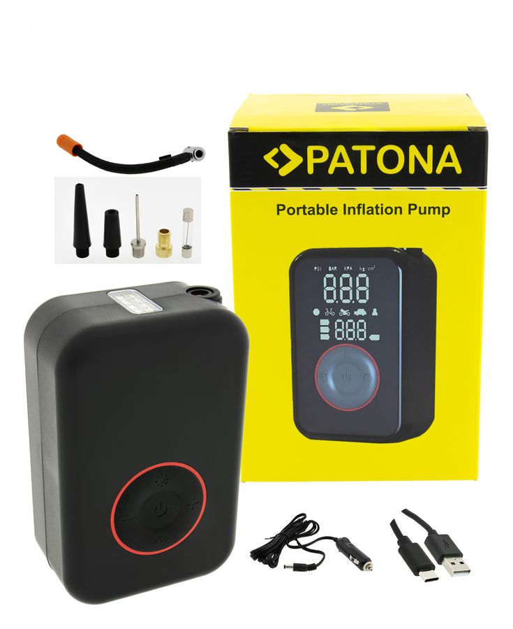 Patona Powerbank elektronische Luftpumpe