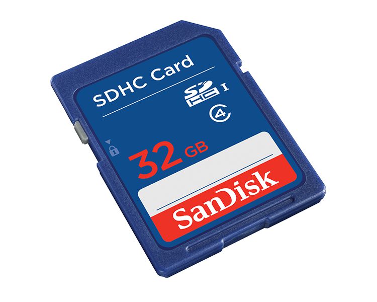 Sandisk SDHC 32GB Class 4